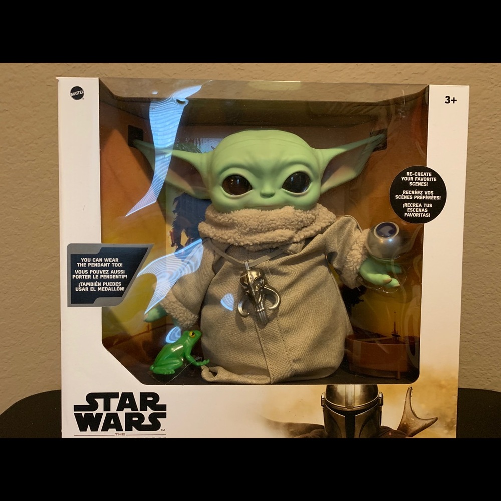 Baby yoda plush (The mandalorian) OBO